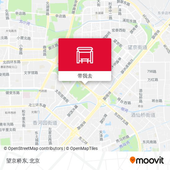 望京桥东地图