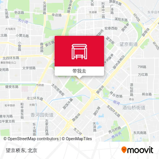 望京桥东地图