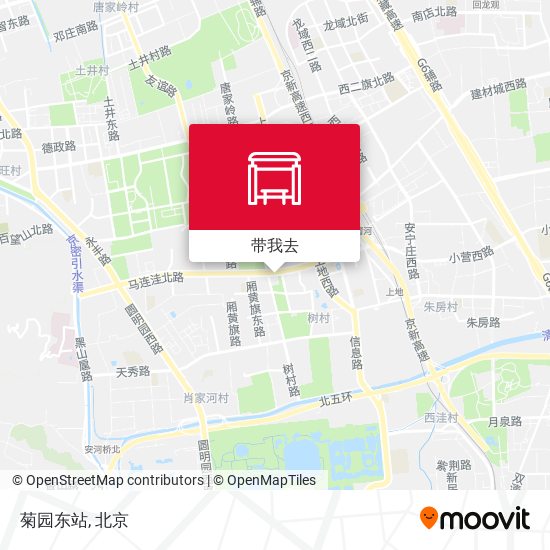 菊园东站地图