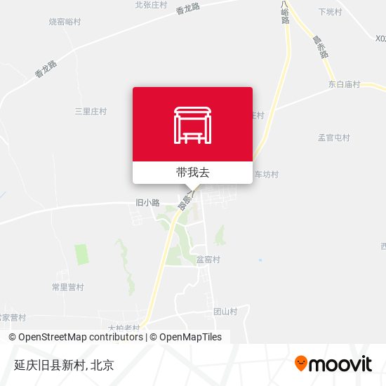 延庆旧县新村地图