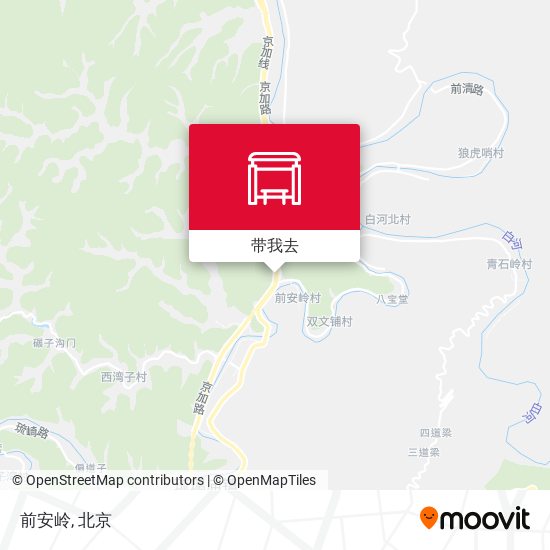 前安岭地图