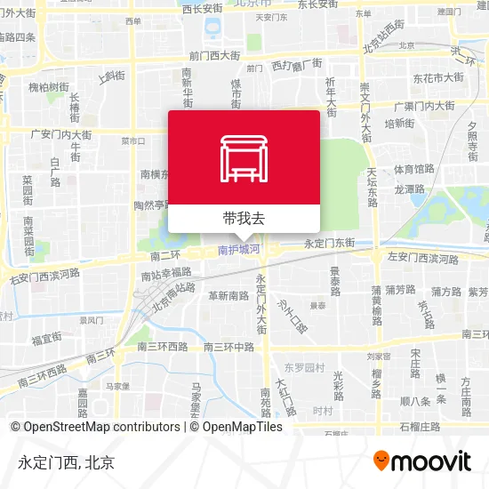 永定门西地图