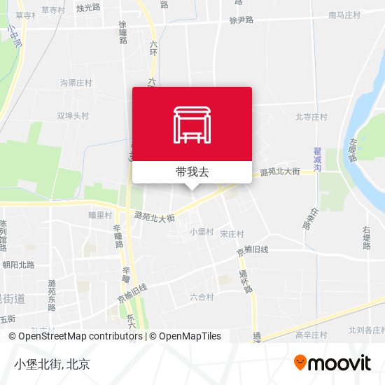 小堡北街地图