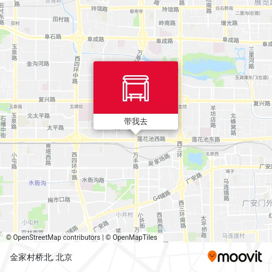 金家村桥北地图