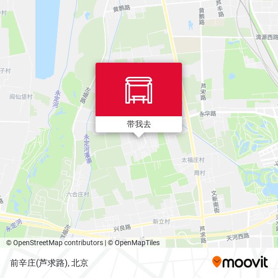 前辛庄(芦求路)地图