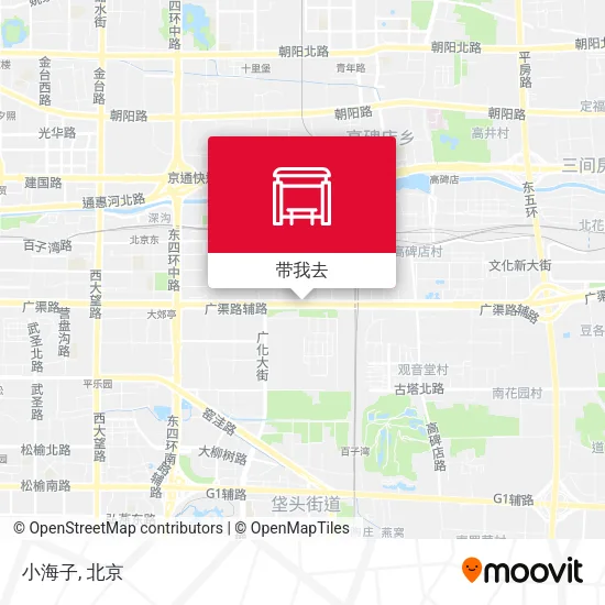 小海子地图