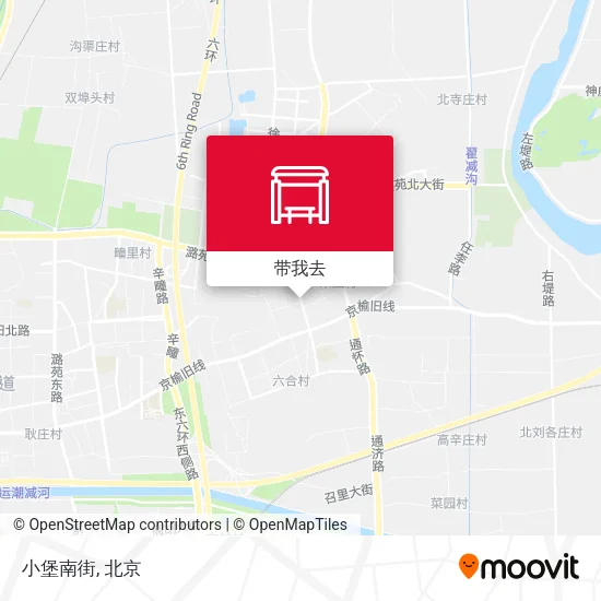 小堡南街地图