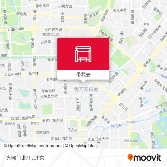 光熙门北里地图
