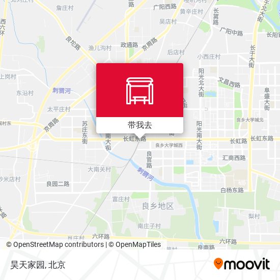 昊天家园地图