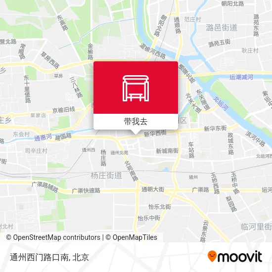 通州西门路口南地图