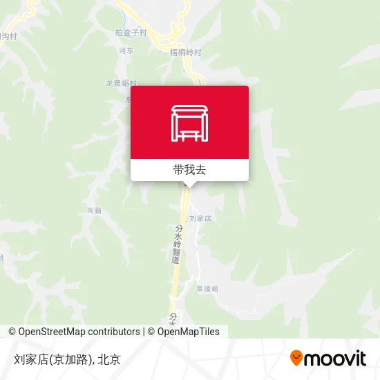 刘家店(京加路)地图