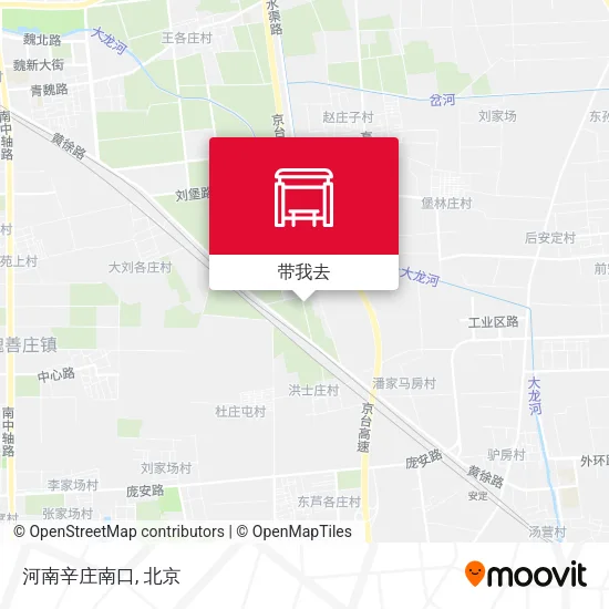 河南辛庄南口地图