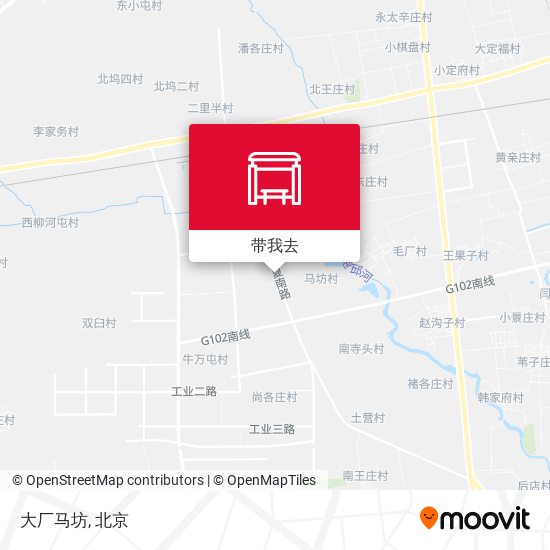 大厂马坊地图