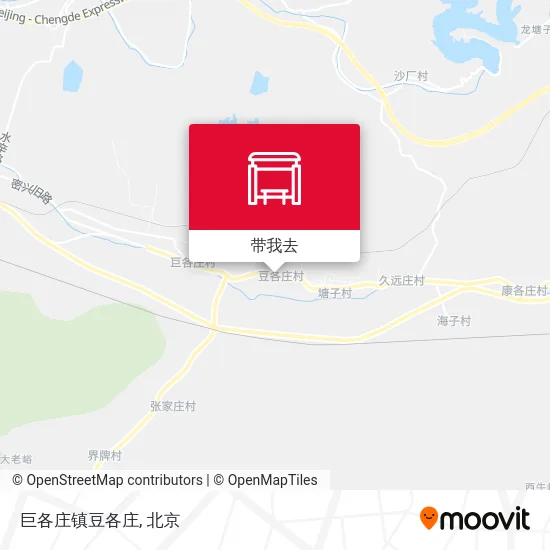 巨各庄镇豆各庄地图