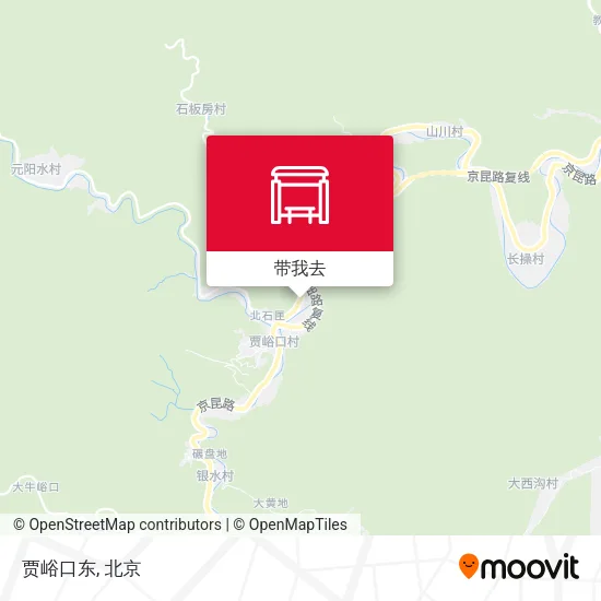 贾峪口东地图
