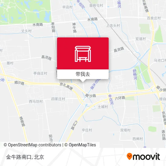 金牛路南口地图