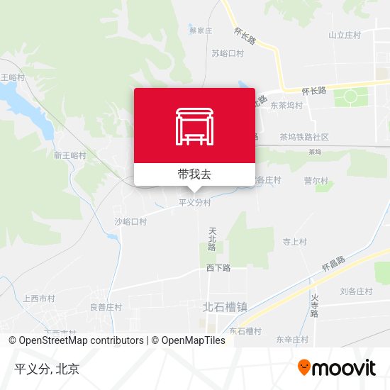 平义分地图