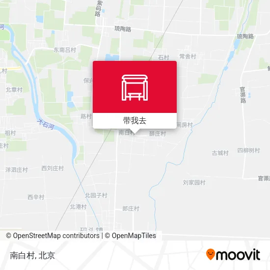 南白村地图