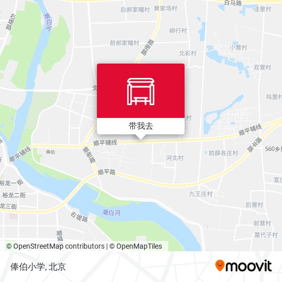 俸伯小学地图
