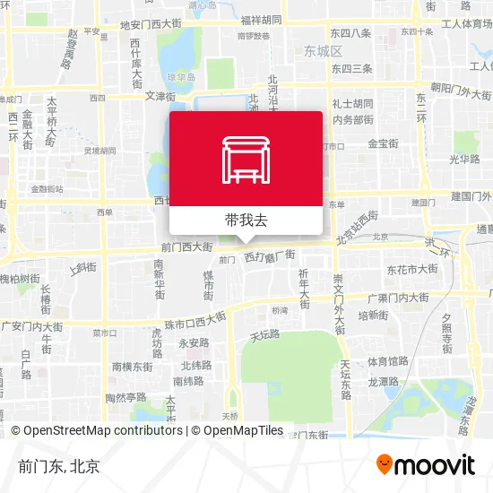 前门东地图