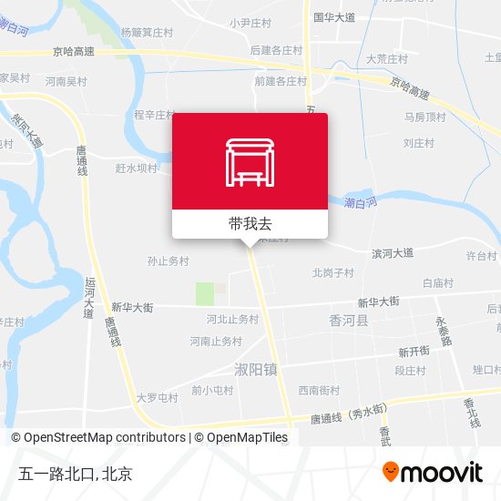 五一路北口地图