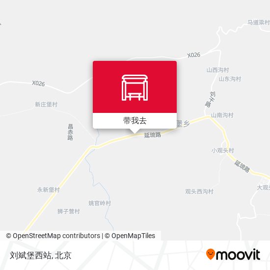 刘斌堡西站地图