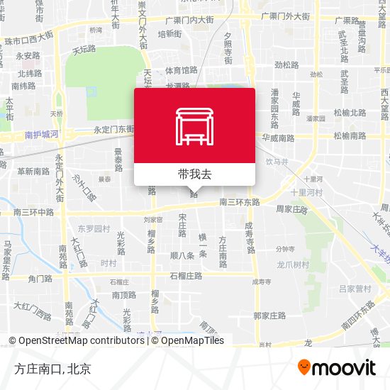 方庄南口地图