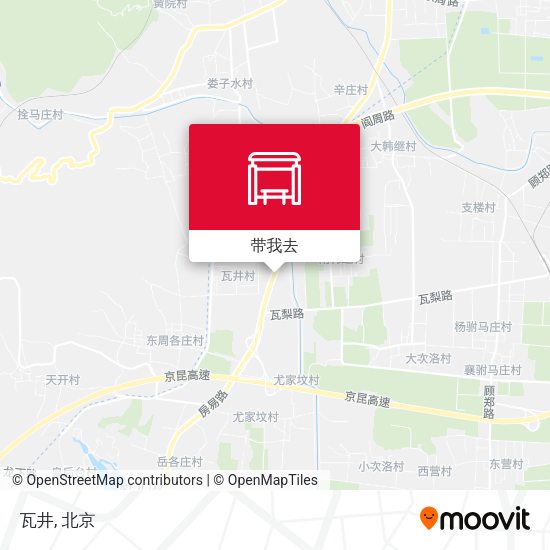 瓦井地图