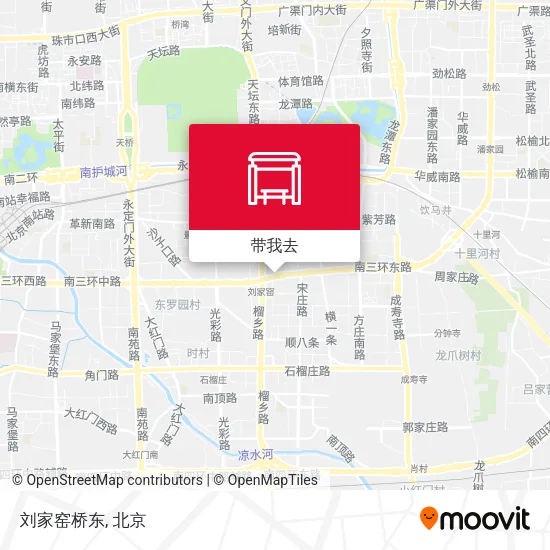 刘家窑桥东地图