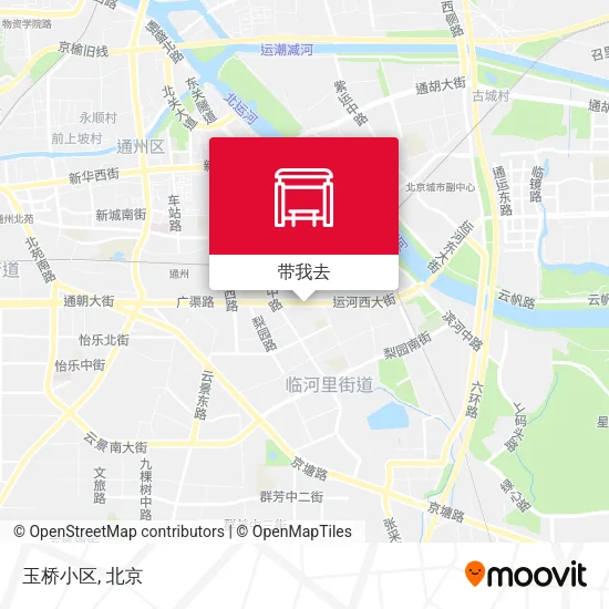 玉桥小区地图