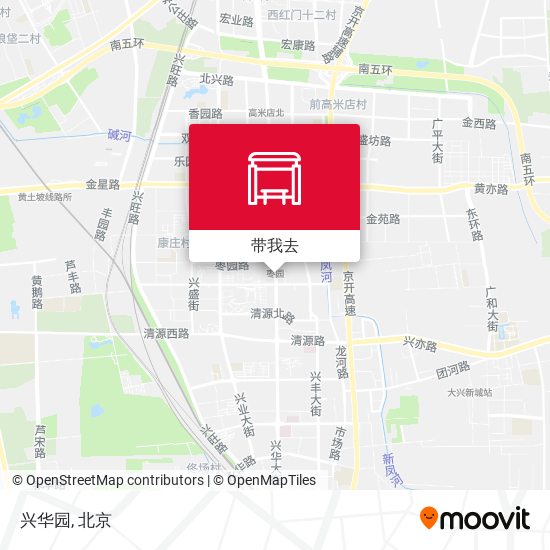 兴华园地图
