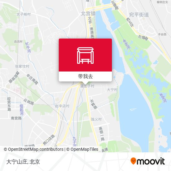 大宁山庄地图