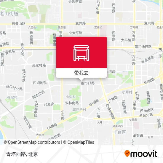 青塔西路地图