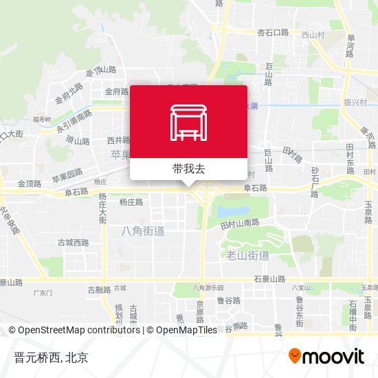 晋元桥西地图