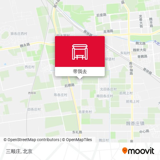 三顺庄地图