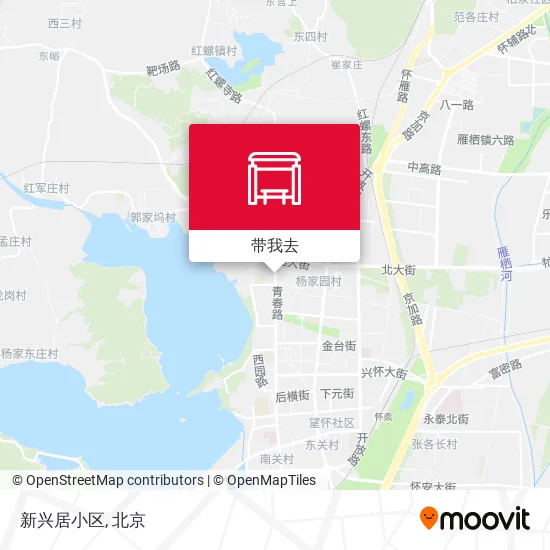 新兴居小区地图