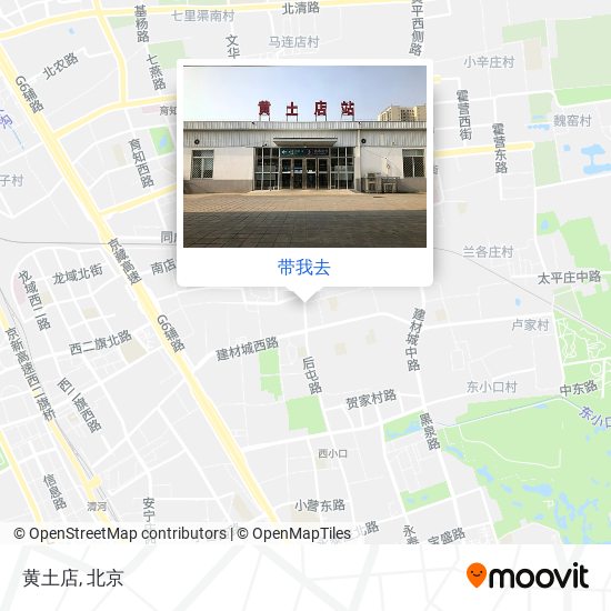 黄土店地图