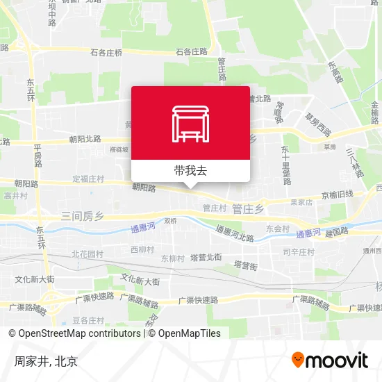周家井地图