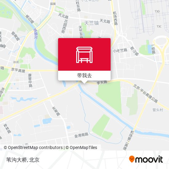 苇沟大桥地图