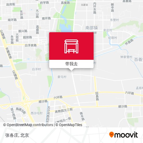张各庄地图