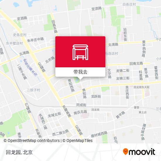 回龙园地图