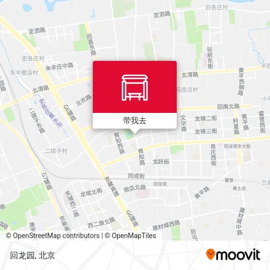回龙园地图