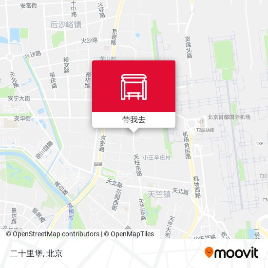 二十里堡地图