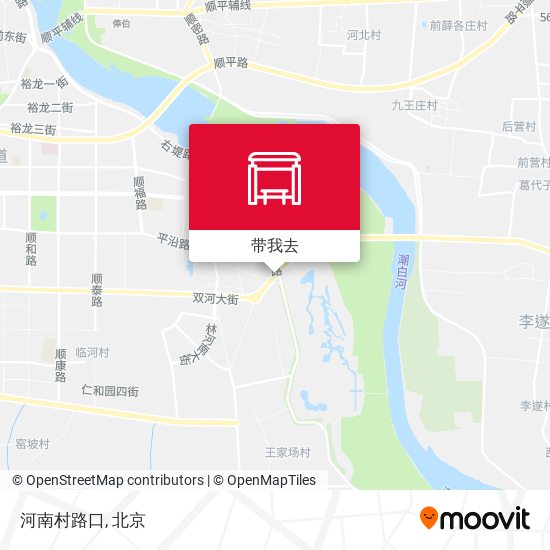 河南村路口地图