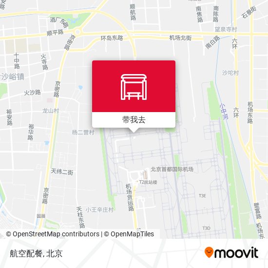 航空配餐地图