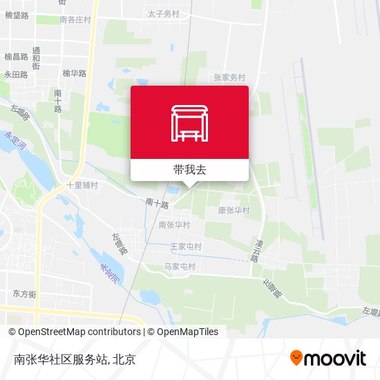 南张华社区服务站地图