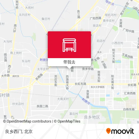 良乡西门地图