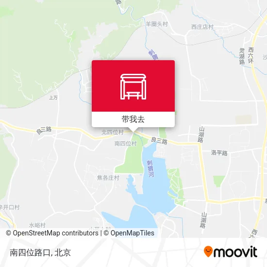 南四位路口地图