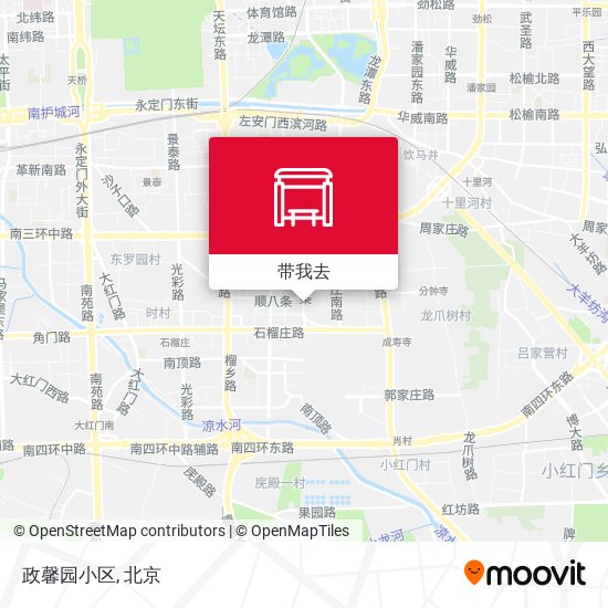 政馨园小区地图