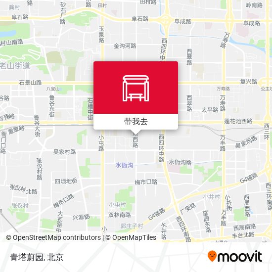 青塔蔚园地图